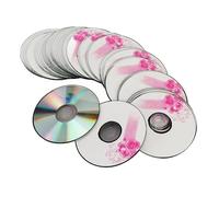 Garsent Dischi CD R Vergini Dischi Registrabili CD Vergini per la Memorizzazione di Immagini Digitali, Dati Musicali, velocità di Registrazione di 2 Minuti, 175 Brani, 225 Foto (50 pezzi)