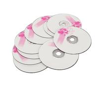 Garsent Dischi CD R Vergini Dischi Registrabili CD Vergini per la Memorizzazione di Immagini Digitali, Dati Musicali, velocità di Registrazione di 2 Minuti, 175 Brani, 225 Foto (10PCS)