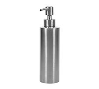 Garsent Dispenser di Sapone, 350ml Contenitore per Bottiglia di Pompa per Sapone Liquido con Rubinetto per lozione di erogatore di Sapone Liquido in Acciaio Inossidabile per Bagno, ECC.