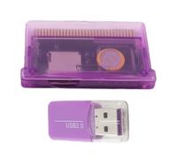 Garsent Garsent Cartuccia di Gioco Scheda Flash Universale 2 GB di Spazio di Archiviazione Massimo per Console di Gioco, Menu di Navigazione Semplice per SP, NDSL, per gli Appassionati di