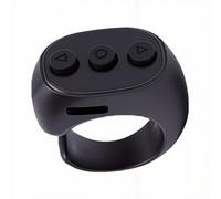Garsent Girapagina per, Girapagina con Telecomando Bluetooth per, Wireless per EBook per Leggere Romanzi, Fumetti (BLACK)