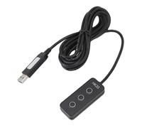 Garsent Key Key Tastboard USB, Tastiera Personalizzata, Design del Braille, Prova 'Acqua e Damp, Mouse Personalizzabile, Tastiera, Funzione Multimediale, Chiave di Programmazione Macro