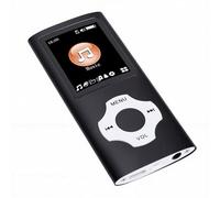 Garsent Lettore MP3 con Bluetooth 5.3 e Radio FM, Lettore Musicale HiFi Portatile con di E-book, Audio Ricaricabile con Registratore Vocale per Viaggi Sportivi (BLACK)