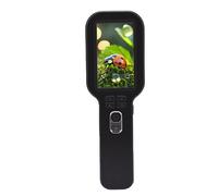 Garsent Microscopio per Bambini, Microscopio Portatile con Schermo HD da 3 Pollici, Ingrandimento da 5 a 500X, Lente D'ingrandimento Elettronica per Esplorazione di Scienze 'educazione