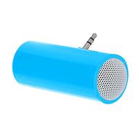 Garsent Mini Altoparlante Portatile con Jack da 3,5 Mm, Altoparlante Stereo Wireless Plug-in per Telefoni Cellulari, Tablet, Laptop, Suono Nitido, Design Compatto, Facile da Usare, Non Richiede (BLUE)