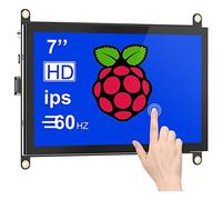 Garsent Monitor Portatile, Monitor Touchscreen da 7 Pollici 1024x600 con Angolo di Visione di 178 Gradi, Monitor da Gioco Ad Alta Definizione, Tre Modalità di Applicazione, per Telefono
