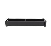 Garsent Organizzatore per Cassetti Regolabile per Posate da - Vassoio per Utensili in Alluminio per Cucchiai, Forchette, Posate, Portautensili Antiscivolo con Divisore Personalizzabile, Cassetto