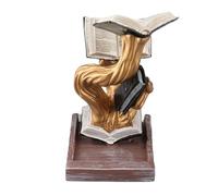 Garsent Ornamento della Torre dei Dadi Libro Magico Decorazione della Torre dei Dadi per il Desktop di Casa dei 3D in Resina Blu Verde Bianca per Mago Stregone Mago Idea Regalo (Garsent5kjdv0b94h-2)