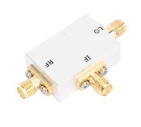 Garsent RF Mixer, Convertitore RF su e giù da 5 a 21 GHz, Scala in Lega di Alluminio, Mixer a Banda RF CX KU con Connettore SMA K Q M Mix0521s, Bassa Perdita di Inserzione, Modulo Mixer