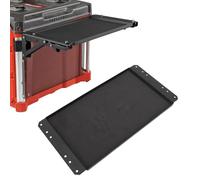 Garsent Scaffale per Mobili Laterali della Cassetta degli Attrezzi Universali - 325mmx195mm. Accessori per Carrelli per Utensili Pieghevole Vassoio Laterale, Accessori per Toolbox,
