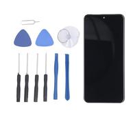 Garsent Schermo di Ricambio per Pixel 8, Display OLED Touch Digitizer Gruppo LCD con Cornice e Kit di Strumenti di Riparazione per Pixel 8 GKWS6, con Funzione di Impronta Digitale,