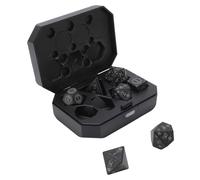 Garsent Set di Dadi LED Luminosi Ricaricabili Si Illuminano Automaticamente Durante il Lancio, Dadi Poliedrici 7 Pezzi con Scatola di Ricarica per Giochi di Ruolo, Giochi di Ruolo Tavolo, Accessori