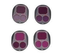 Garsent Set di Filtri ND, Filtri in Vetro Ottico a densità Neutra Multi -rivestiti a 4 Pacchetti, 4 in 1 ° Set, Include ND8, ND16, ND32 e ND64, Accessori per Lenti Drone per Lenti Drone
