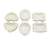 Garsent Set di Mini Stampi per Torte Fatte a Mano - 3 Pezzi Stampo per Torte a Mano con una Pressa Incernierata per Cottura Al Forno, Pressa per Pasta a Forma di Casa Carina, Stampo per Tascabile