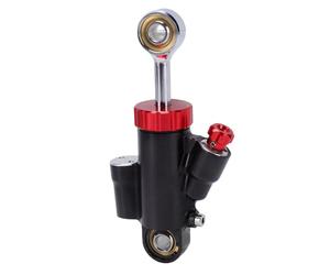 Garsent Stabilizzatore Ammortizzatore di Sterzo Universale per Moto, Controllo di Sicurezza Regolabile in Lega di Alluminio per Ruota Anteriore, Ammortizzatore di Sterzo Antioscillazione con