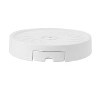Garsent Supporto per Piante su Ruote con 4 Ruote, Carrello per Fioriera Mobile in Plastica Resistente per Piante in Vaso da Interno Ed Esterno, Sottovaso di Drenaggio Rimovibile e Facile Mobilità