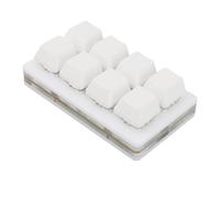 Garsent Tastierino Macro Meccanico a 8 Tasti, Tastierino Programmabile con una Sola Mano, Interruttore Blu, Sostituibile a Caldo, Seleziona Tutto Taglia Copia Incolla Tastierino Macro