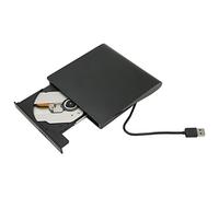Garsent unità Dvd Esterna USB 3.0, Masterizzatore CD/Dvd/RW Rom per Laptop, Trasmissione Rapida, per Laptop, Desktop, Tutto in, Netbook, Supporto per Win XP/7/8/10/Vista, per OS