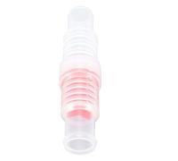 Garsent Valvola di Ritegno Unidirezionale Diritta Trasparente Marina Design Antiriflusso Diviso per Sistemi di Tubazioni per Pompe dell'acqua, Materiale PP Durevole per Barche, Yacht,