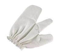 Garshana Gloves Raw Silk Massage Gloves Ayurvedic Massage, Ayurvedic Dry Massag & Exfoliating Glove , Rejuvenating Treatment for Body Scrub with Elastic Wristband (1Pcs)