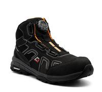 Garsport GDS1090008-2099 GRAVEL MID 3 S3 Uomo, NERO/ARANCIO EU 38