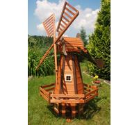 Garten-Windmühle di Legno - Altezza 1,65 Metri