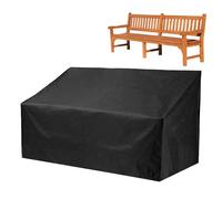 Gartenbank Abdeckung - 89 cm Wasserdichte Schutzhülle für Gartenmöbelbank | Wetterfeste Abdeckhaube gegen Regen Sonne Staub Schnee, Strapazierfähige Bankhülle fürr Outdoor Terrasse und Balkon