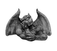 gartendekoparadies.de Grande massiccia Figura in Pietra Gargoyle Gatekeeper Guardian in Pietra colata Resistente al Gelo