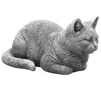 gartendekoparadies.de Massive Figura di Pietra Camera Gattino Decorazione del Giardino della Decorazione di Pietra espressi frostfest