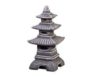 gartendekoparadies.de Massive pietra giapponese lanterna di colore pagoda antico getto Oki Gata pietra frostfest