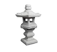 gartendekoparadies.de Massive Pietra Giapponese Lanterna di Pietra Tachi-Gata Oki Gata Lanterna ghisa frostfest