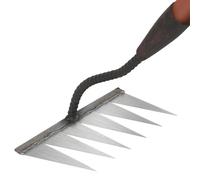 Gartenrake - Multifunktionales Jäter- Und Landschaftsbauwerkzeug Robust Langlebig, Rasen- Und Pflasterstein-Entferner Effizient, Hochleistungs Gartenhacke Manuell, Blätterkrallen Praktisch | Hinterhof