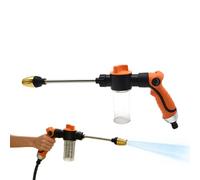 Gartenschlauchdüse - Robusto, verstellbar, leistungsstark | Handsprühdü, Handsprüher aus Metall mit 7 Mustern und Wasserdurchflusskontrolle, Ideal Zum Bewässern beim Autowaschen, Bewässern von Pflan