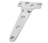 Gartentor Scharnier Cerniera Tipo T in Acciaio Inossidabile Addensato Accessori per Cancelli per Porte di Casa 151 * 75 * 4.5Mm Acciaio Inossidabile 316 Charniere Porte Lourde