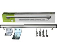 Gartentorschliesser Chiudicancello da Giardino Camelion 180/170 Soft Close, Argento - Angolo 120°