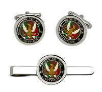 Gartshore Clan Scozzese Gemelli E Fermacravatta Set