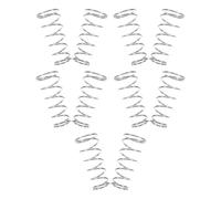GARVALON 10 pezzi Molle per Ponte Chitarra Elettrica Molla Torre per Supporto Pickup Resistente e Durevole Connessione Sicura tra Ponte e Piastra Corde Regolazione per Strumenti Musicali
