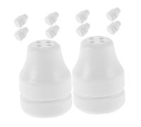 GARVALON 10 Pezzi Pomelli per Tirare la Corda Tapparelle in Plastica, Accessori per Finestre Residenziali, Sostituzione per Tende e Tende a Rullo