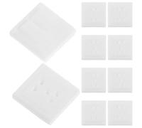 GARVALON 10 Set Miniature Interruttori e Prese per Casa Bambole Modelli Edilizia in Ecologica Accessori Decorativi Versatili per Giochi e Progetti Creativi