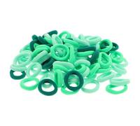 GARVALON 100 Pezzi Di Fasce Per Capelli Per Ragazze Elastici Per Capelli Senza Cuciture Per Ragazze Elastici Per Bambine