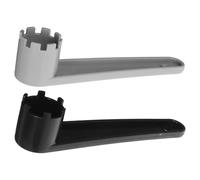 GARVALON 2 Pezzi Chiave Valvola Gommone Strumento Riparazione Valvole Aria per Kayak Canoa e Zattera Gonfiabili Design TPU Rinforzato per Tenuta Stagna e Gonfiaggio Rapido