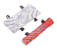 GARVALON 2 pezzi Copri Manico Bollitore Antiscottatura per Teiera in Tessuto Resistente al Calore con Design Elegante Protezione Sicura per Mani in Cucina Accessorio Pratico per