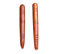 GARVALON 2 pezzi Massaggiatore Punto Trigger in Legno Penna Digitopressione per Collo e Spalle Strumento Manuale per Massaggio Point Pressure per Uso Domestico e Centri Estetici