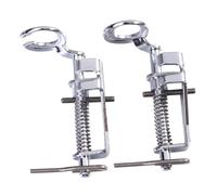 GARVALON 2 Pezzi Piedino per Macchina da Cucire in Metallo Piedini Molla Apribile e Chiuso Compatibile con Brother Singer e Altre Macchine da Cucire Gambo Basso per Trapuntatura e Ricamo
