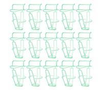 GARVALON 20 Pezzi Copertura in Rete Plastica per Bottiglie di Infusione Portaflaconi Liquido Reidratazione Riutilizzabile Supporto Appeso Antigoccia Leggero e Adattabile per Uso Ospedaliero