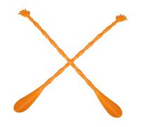 GARVALON 2pezzi Grattaschiena e Calzascarpe Strumento Multifunzionale Per Grattare La Schiena e Indossare Scarpe Massaggiatore Portatile Per