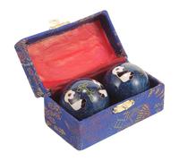 GARVALON 2pezzi Palline per Massaggio Muscolare delle Mani Strumenti di Esercizio Manuale per Allenamento della Presa Palle di Massaggio Cinesi Rinforzanti per Dita Baoding Palmare