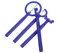 GARVALON 4 Pezzi Strumento di Allenamento per Punta Lingua in Plastica e Acciaio Inossidabile Esercitatore Orale Portatile per Riabilitazione Linguistica e Terapia del Linguaggio Migliora