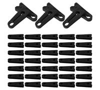 GARVALON 40 Pezzi Protezione Ammortizzatore Porta Auto in Gomma Antivibrazione e Isolamento Acustico per Serrature Auto Tampone Paracolpi Antiurto Facile da Installare per Maggioranza dei