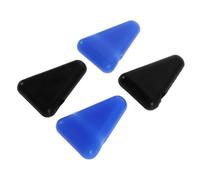 GARVALON 4pezzi Supporto per Diapason in Silicone Base di Supporto per Meditazione Strumento Terapeutico Portatile Bicolore Accessori per Forchetta